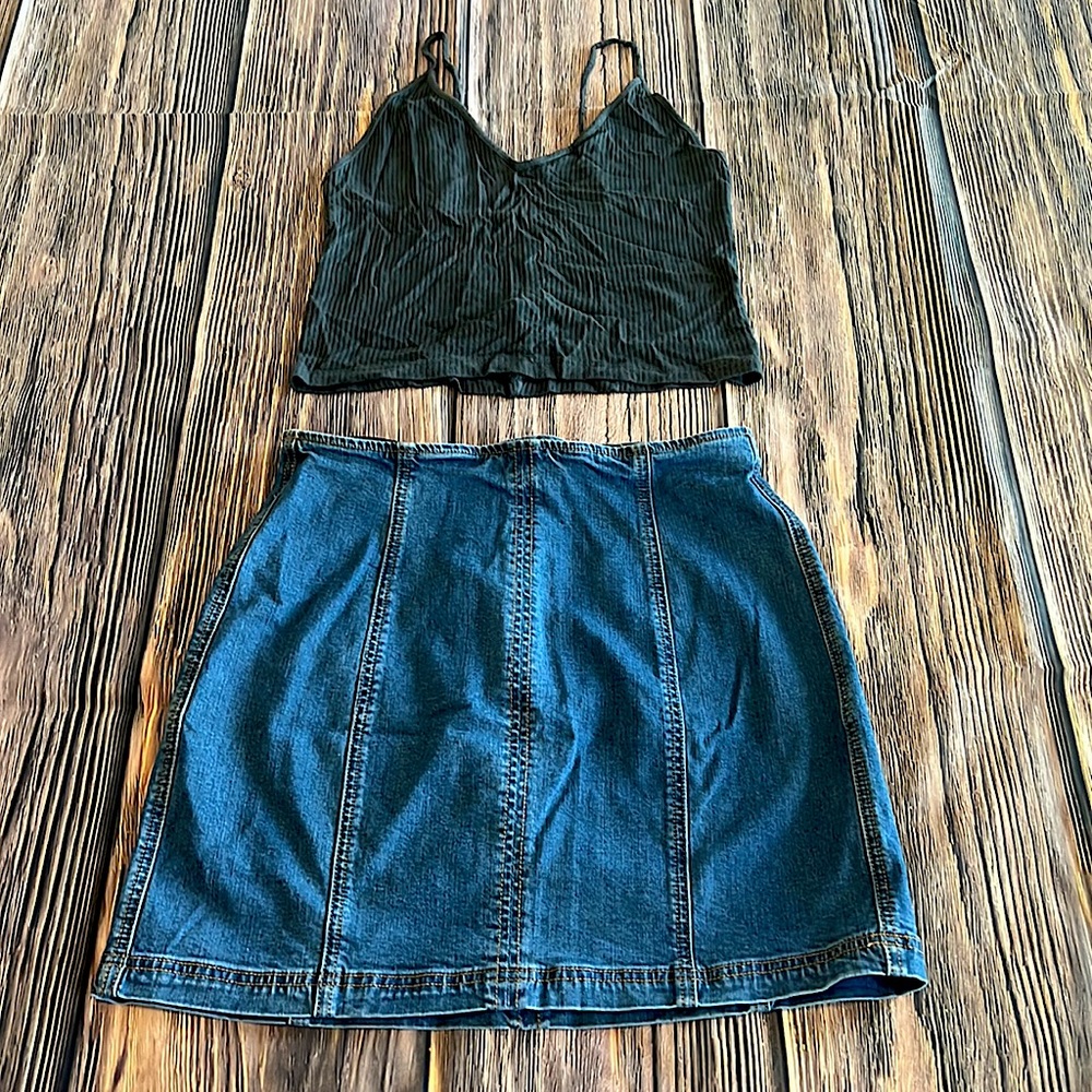 Kendall & Kylie Jean Skirt